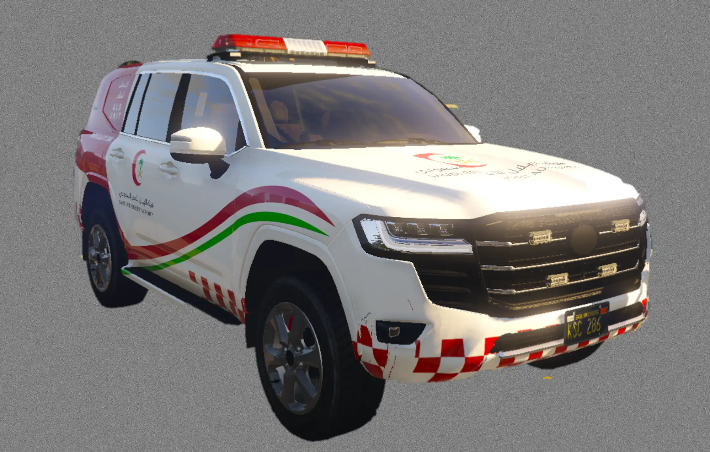 لاند كروزر مركبة   مستوى 6   